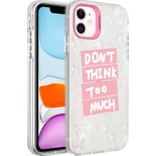 Gökmen Aksesuar iPhone 12 - Uyumlu Mermer Desenli Gkm Marbello Kapak-Pembe