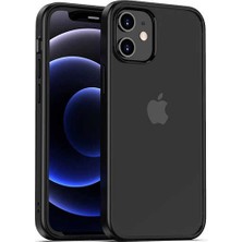 Gökmen Aksesuar iPhone 12 Mini - Uyumlu Gkm Hom Silikon-Siyah