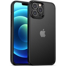 Gökmen Aksesuar iPhone 13 Pro Max - Uyumlu Gkm Hom Silikon-Siyah