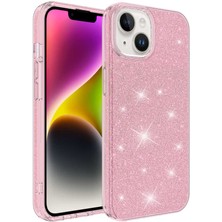 Gökmen Aksesuar iPhone 14 Plus - Uyumlu Gkm Shining Silikon-Mor