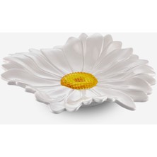 Edelweiss Italy Camomilla Beyaz Seramik Servis Tabağı 36 cm