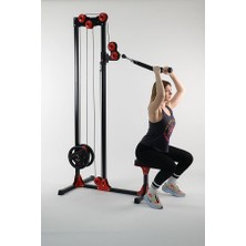 Tem Fitness TF-7500 Cable Crossover | Lat Pulldown | Çalışma Istasyonu