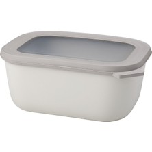 Mepal Multi Bowl Cirqula Rectangular Saklama Kabı - 1500 ml - Nordic White