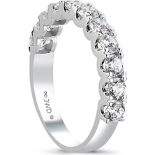 JWD Diamond 2.75 gr 14 K Jwd Altın Yarım Tur Yüzük