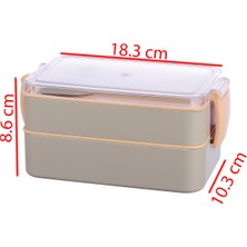 Emofom Fely 900 ml Beslenme Kabı Seti & Saklama Kabı & Lunch Box
