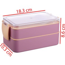 Emofom Fely 900 ml Beslenme Kabı Seti & Saklama Kabı & Lunch Box