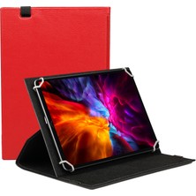 Mobilite Redline Spıder Space A10 Tablet Uyumlu 10.1 Inç Kapaklı Standlı Universal Tablet Kılıfı