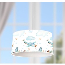 Adenka Home Uçak Desen Sarkıt Avize