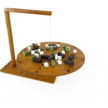 Vutvo Balance Disk Game Ahşap Denge Oyunu