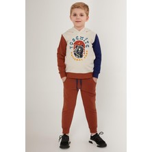 RolyPoly Nationals Park Beyaz Erkek Çocuk Eşofman Takımı