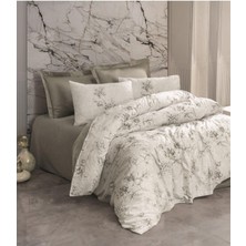 Şirin Eşyalarım Saten Çift Kişilik Nevresim Takımı Florid Vizon