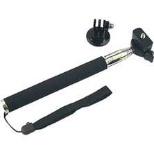 Fimtech Tüm Aksiyon Kameralara Uyumlu Metal Monopod + Tripod Adaptörü