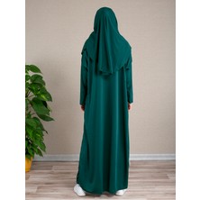 Dua' İs Başörtülü Pratik Tek Parça Namaz Elbisesi