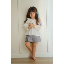 Lolipop Kids Store Kız Çocuk Gömlek Şort Etekli Takım