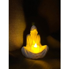Dorden 3D Mumluk Hayalet Ruh LED Tealight Dekoratif Mumluk