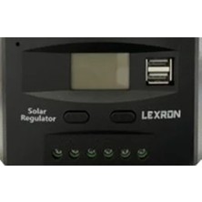 Lexron 10 Amper 12/24 Volt Pwm Şarj Kontrol Cihazı