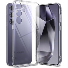 Dexmon Galaxy S24 Şeffaf Kılıf 3D Kamera Korumalı 0.7mm Fit Tasarım Esnek Renskiz Silikon Kapak