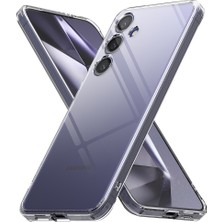 Dexmon Galaxy S24 Şeffaf Kılıf 3D Kamera Korumalı 0.7mm Fit Tasarım Esnek Renskiz Silikon Kapak