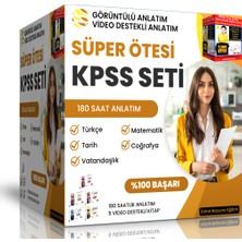 Enine Boyuna Eğitim Yayınları KPSS Süper Ötesi Video Destekli Anlatım Hazırlık Seti