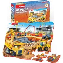 Puedo Big Puzzle - Construction (24 Parça)