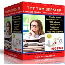 Enine Boyuna Eğitim Yayınları TYT Video Ders Anlatımlı Hazırlık Seti