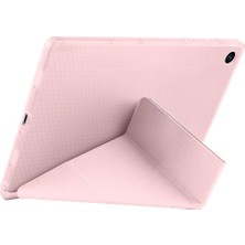 Clemon Ipad 7./8./9. Nesil 10.2 ''inç Uyumlu Kılıf Trifolding Kalem Bölmeli Tablet Kılıfı