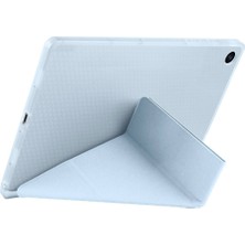 Clemon Ipad 7./8./9. Nesil 10.2 ''inç Uyumlu Kılıf Trifolding Kalem Bölmeli Tablet Kılıfı