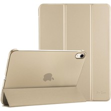 Five-E Apple iPad 10. Nesil (2022) 10.9 Yatay Standlı Uyku Modlu Basic Arkası Sert Smart Kılıf ve Ekran Koruyucu A2696 A2757 A2777 A3162
