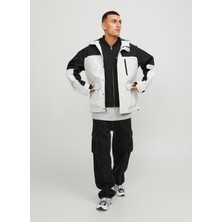 Jack & Jones Jcohike Light Erkek Gri Mont 12253569-Marshmallow