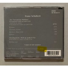 Pilz Franz Schubert, Caspar Da Salo Quartett – Der Tod Und Das Mädchen CD (Orjinal Dönem Baskı)