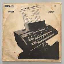 Rca Giorgio Carnini The Magic Sound Of The Hammond Organ x - 66 Lp Plak (Orjinal 1969 Dönem Türk Baskı)