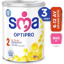 Sma Optipro 2 Bebek Maması 800 gr 3 Adet