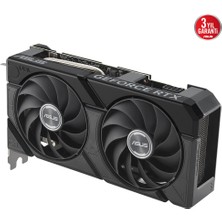 ASUS DUAL-RTX4060TI-O8G-EVO NVIDIA GEFORCE RTX 4060 TI-8G 8GB GDDR6 128bit 2595MHz OC HDMI 3xDP DLSS3 EKRAN KARTI