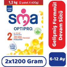 Sma Optipro 2 Devam Sütü 1200 gr 2 Adet