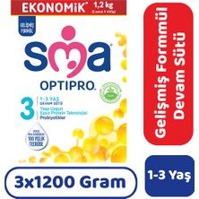 Sma Optipro 3 Devam Sütü 1200 gr 3 Adet