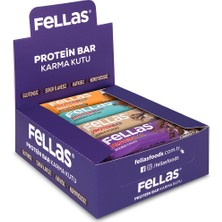 Fellas Protein Bar 32 gr Karma Kutu 12 Adet (4 Çeşit)