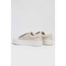 Benetton 10097 Ithal Kalın Yüksek Taban Bağcıklı Kadın Sneakers Günlük Ayakkabı