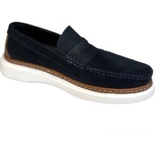 Bulldozer 241053 Hakiki Nubuk Deri Eva Rahat Hafif Taban Tam Ortopedik Erkek Sneaker Günlük Ayakkabı