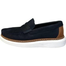 Bulldozer 241053 Hakiki Nubuk Deri Eva Rahat Hafif Taban Tam Ortopedik Erkek Sneaker Günlük Ayakkabı