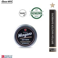 Morgan's Pomade Matt Paste Mat Bitiş Şekillendirici Krem 15ml (DENEME CEP BOY)