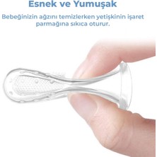 Proklis Silikon Bebek Parmak Diş Fırçası - Finger Brush 0-3 Yaş, Silikon Parmak Fırça