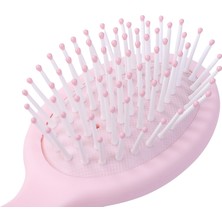 Pergyi Saç Derisi Mage Için Mini Hava Yastığı Tarak, Kadınlar Kız Için Sevimli Karikatür Yay Gökkuşağı Plastik Saç Taraklar (Yurt Dışından)
