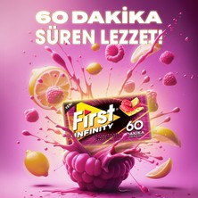 First Infinity 60 Dakika Ahududu & Limon Aromalı Şekersiz Sakız - 12 Adet