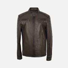 Kemal Tanca Deri Erkek Deri Mont 035