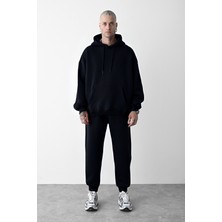 Yakamel Erkek 3 Iplik Oversize Eşofman Takımı