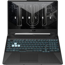 Asus TUF Gaming A15 FA506NF-HN004 AMD Ryzen 5 7535HS 8GB 512GB SSD RTX2050 Freedos 15.6" FHD Taşınabilir Bilgisayar