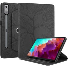 YKD Store Lenovo Sekme P12 / Xiaoxin Pad Pro 12.7 Için Deri Kılıf (Yurt Dışından)