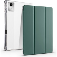 YKD Store Lenovo Sekmesi Için 3 Kat Deri Kasa M11 / Xiaoxin Ped 11 2024 (Yurt Dışından)