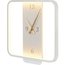 Avize Merkezi Saatli Kare Aplik LD-1151-APL-KB