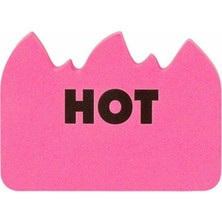 Penco Hot Flame Sticky Note Post It Pembe